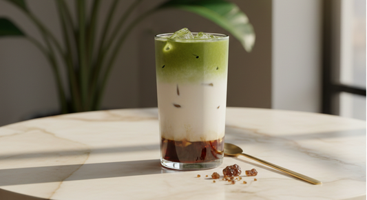 Okinawa Brown Sugar Matcha Latte Recipe