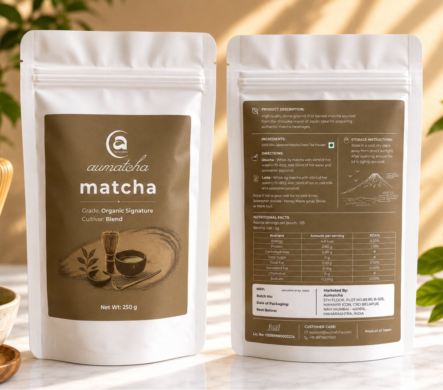 Aumatcha Organic Signature Matcha